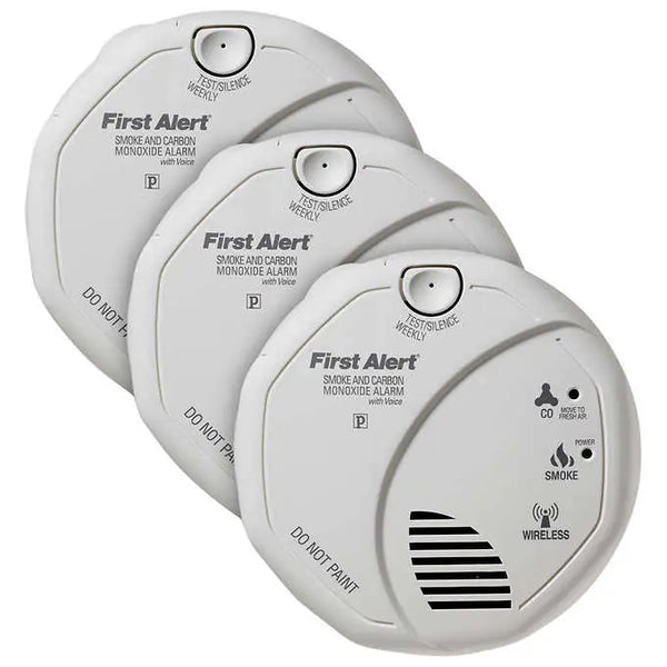 First Alert Alarm, 3-pack