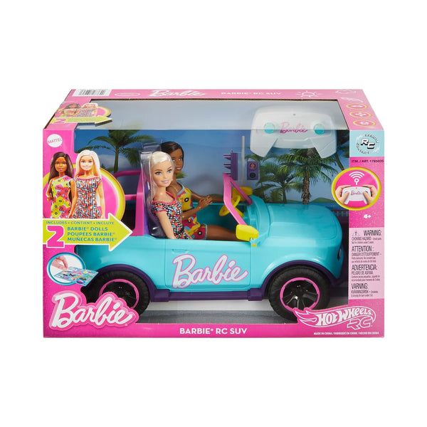 Hot Wheels Barbie RC SUV Vehicle