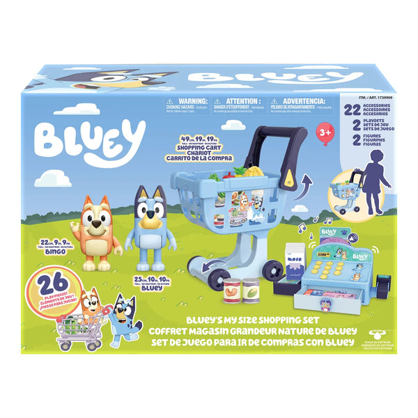 Bluey My Size Shopping Set