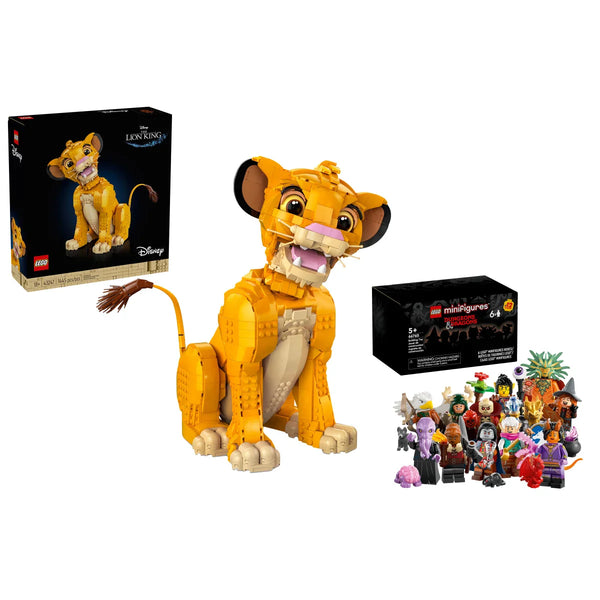 LEGO Bundle - Young Simba the Lion King and Dungeons & Dragons 6-pack