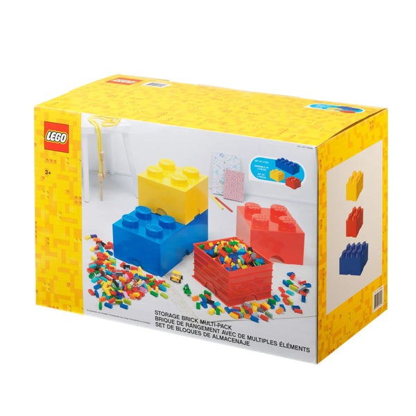 LEGO Storage Brick Set, 3 Pieces