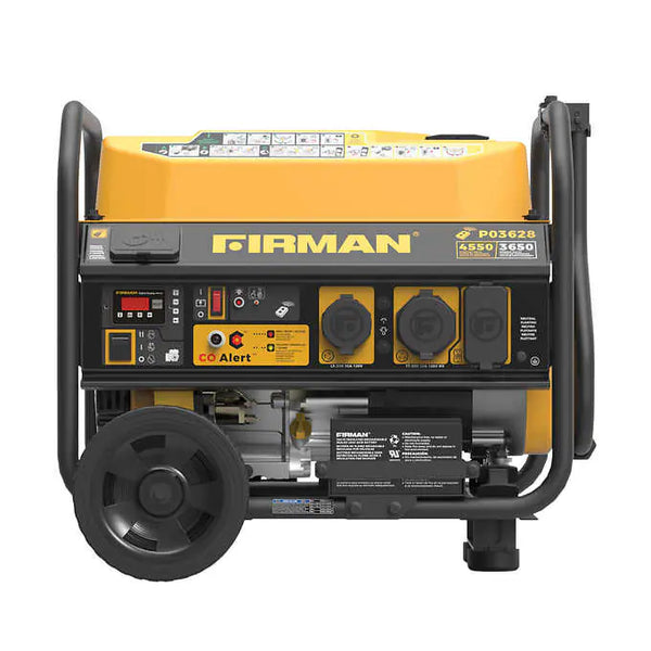 Firman 3650W Running / 4550W Peak Gasoline Powered Generator with CO Alert