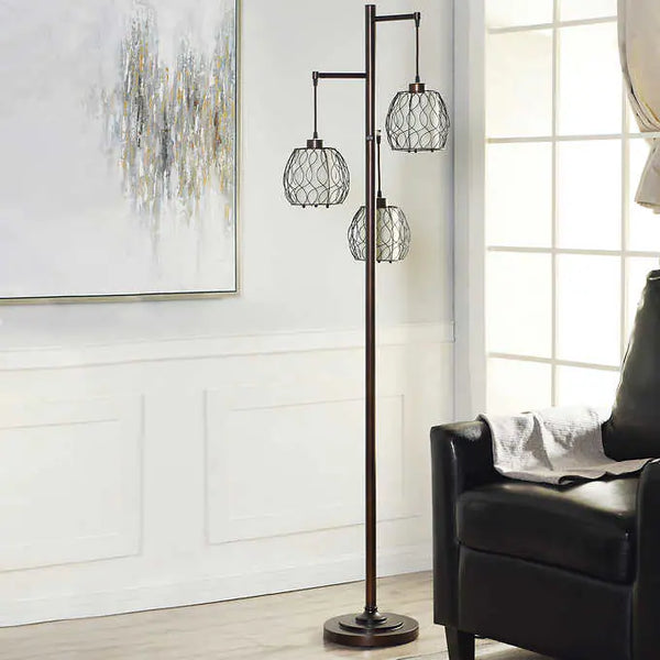 Maria 3-light Floor Lamp