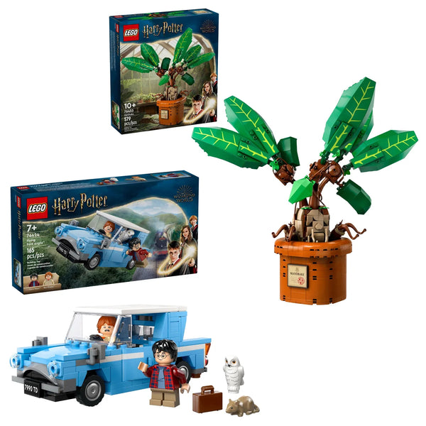 Harry Potter Mandrake and Flying Ford Bundle