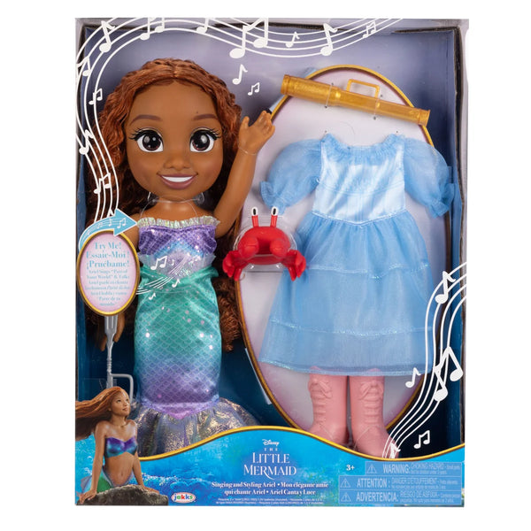 Disney Princess Singing and Styling Doll Ariel