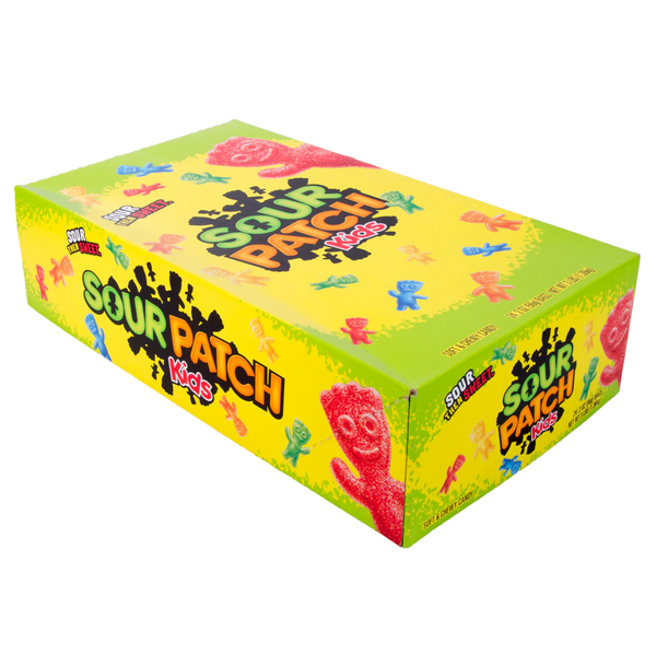 Sour Patch Kids Soft and Chewy Candy, 2 oz, 24 ct