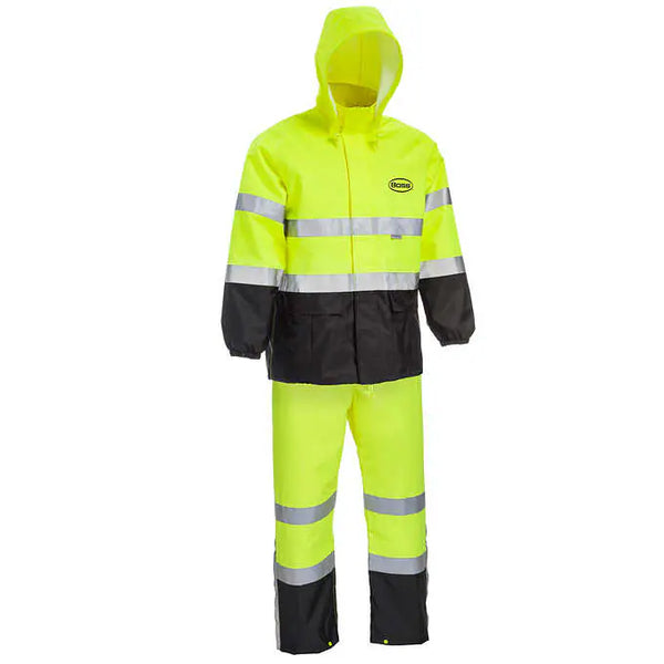 Hi-Vis ANSI Class 3 Rain Suit