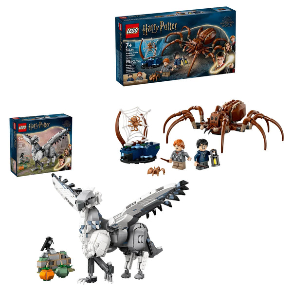 Harry Potter Buckbeak and Aragog in the Forbidden Forest Bundle