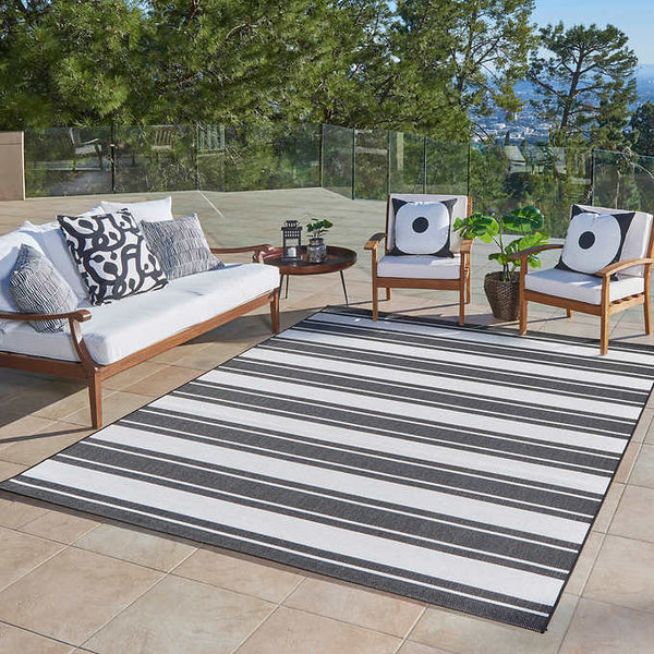 Naples Indoor/Outdoor Rug Collection, Zuma Striped