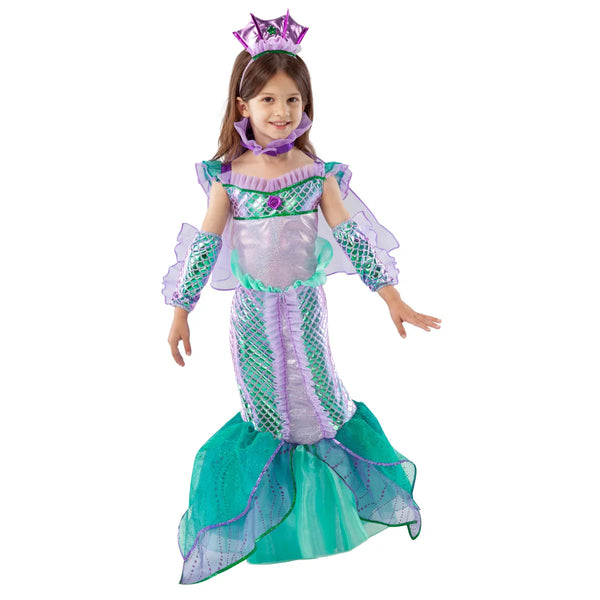 Sparkly Coral Mermaid Child Costume