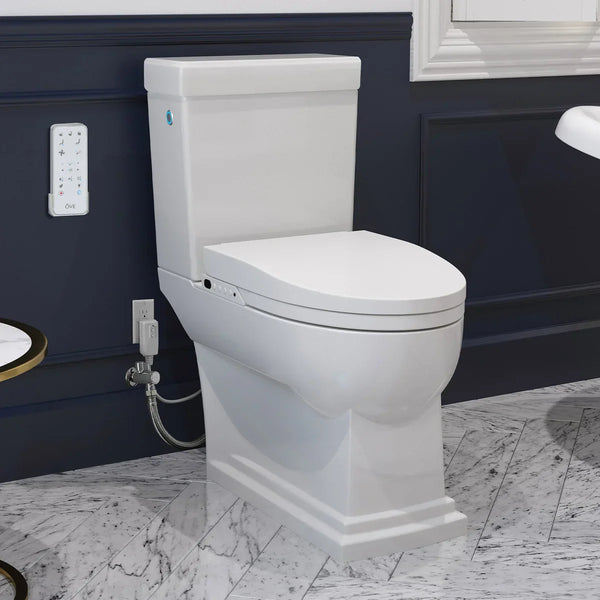 OVE Decors Irenne Elongated Smart Bidet Toilet with Remote Control