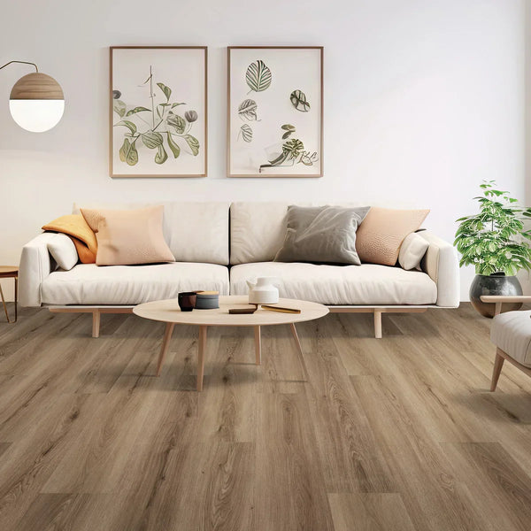 Mohawk Home 6MM Thick x 9.43in x 47.8in 22 mil Waterproof Luxury Vinyl Plank Flooring (15.65 sq ft/ctn)