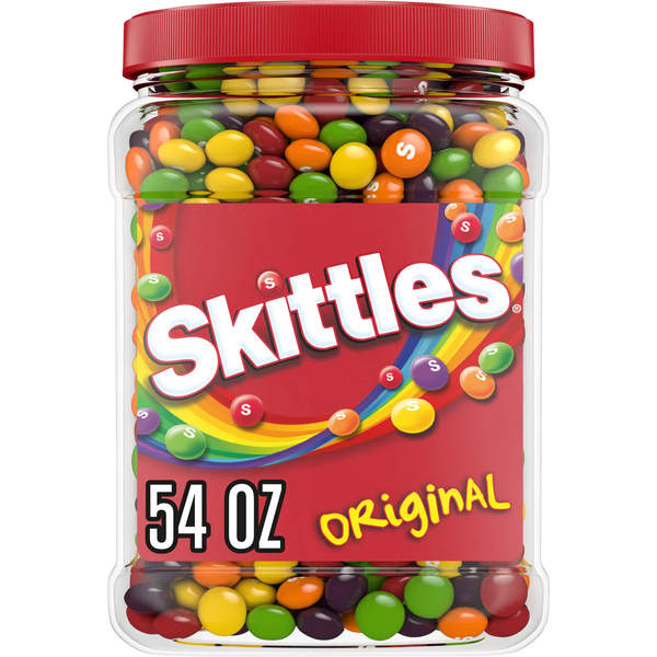 Skittles Original Chewy Candy, 54 oz