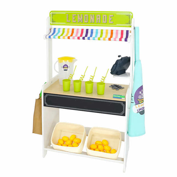 Wooden Lemonade Stand & Accessories