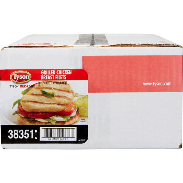 Red Label Grilled Chicken Breast, 10 lbs