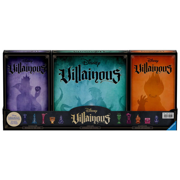 Villainous Game Bundle with Exclusive Lorcana Card