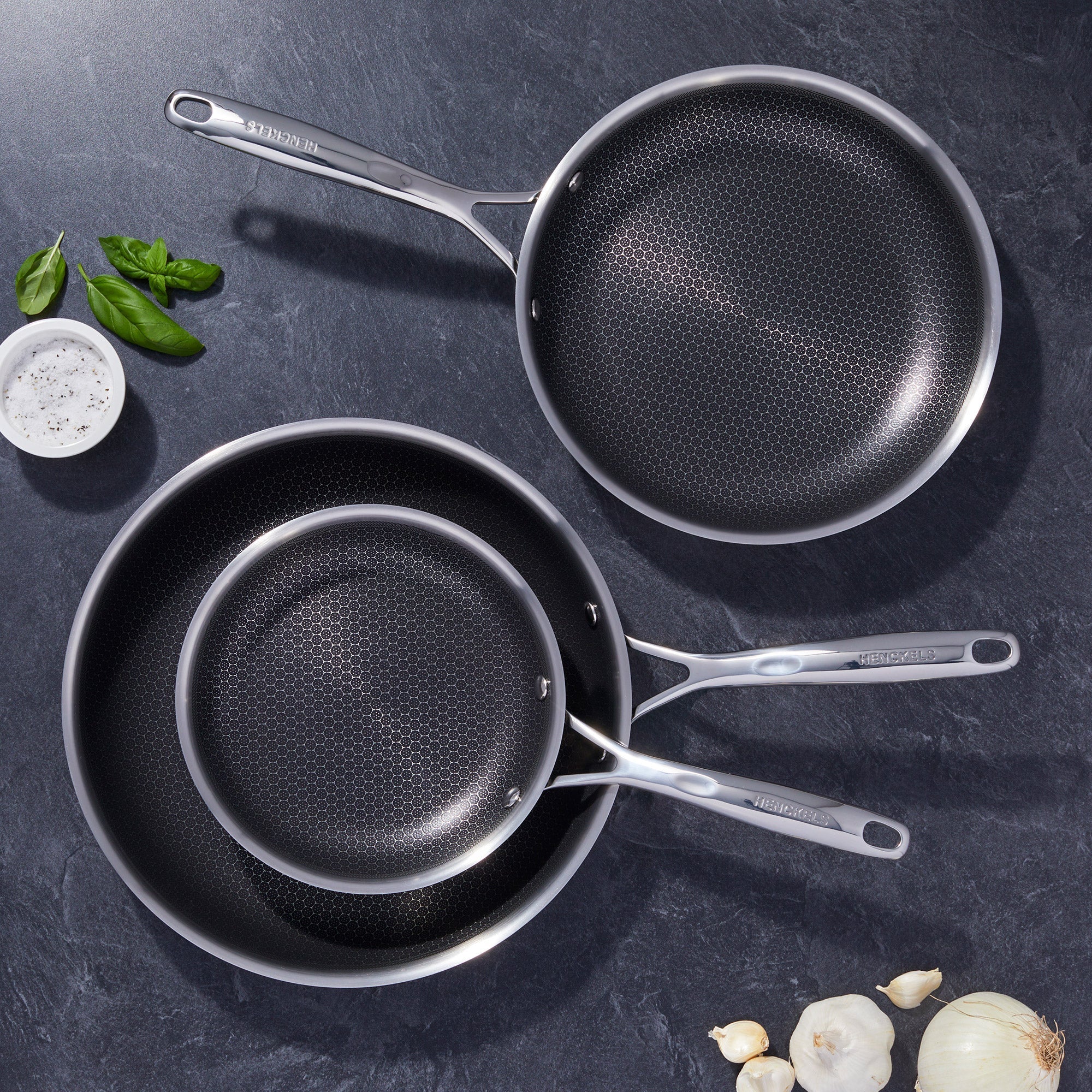 Hxagon 3-Piece Skillet Set