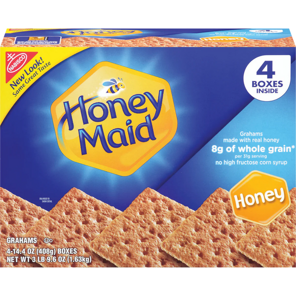 Honey Maid Graham Crackers, 14.4 oz, 4 ct