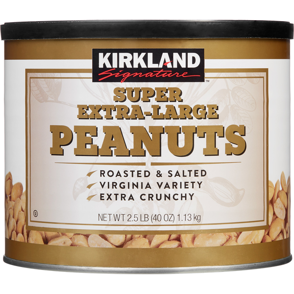 Kirkland Signature Super Extra-Large Peanuts, 2.5 lb