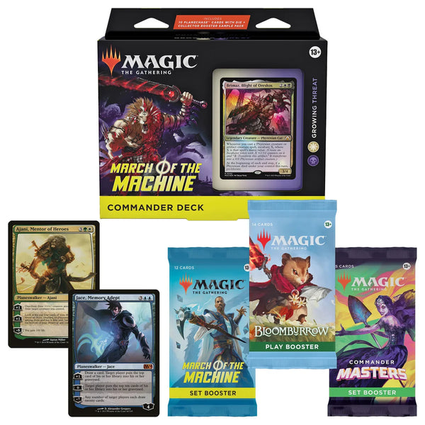 Magic: The Gathering - March of the Machines Deluxe Commander Bundle – Growing Threat