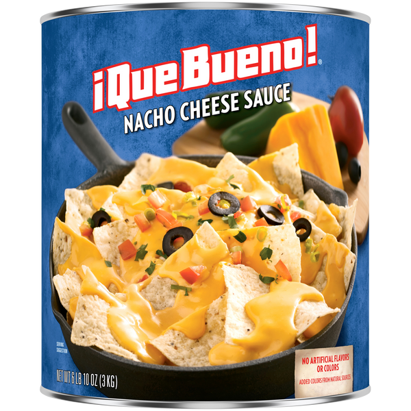 Nacho Cheese Sauce, #10 can, 6 lbs 10 oz