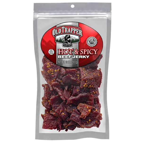 Beef Jerky, Hot & Spicy, 10 oz