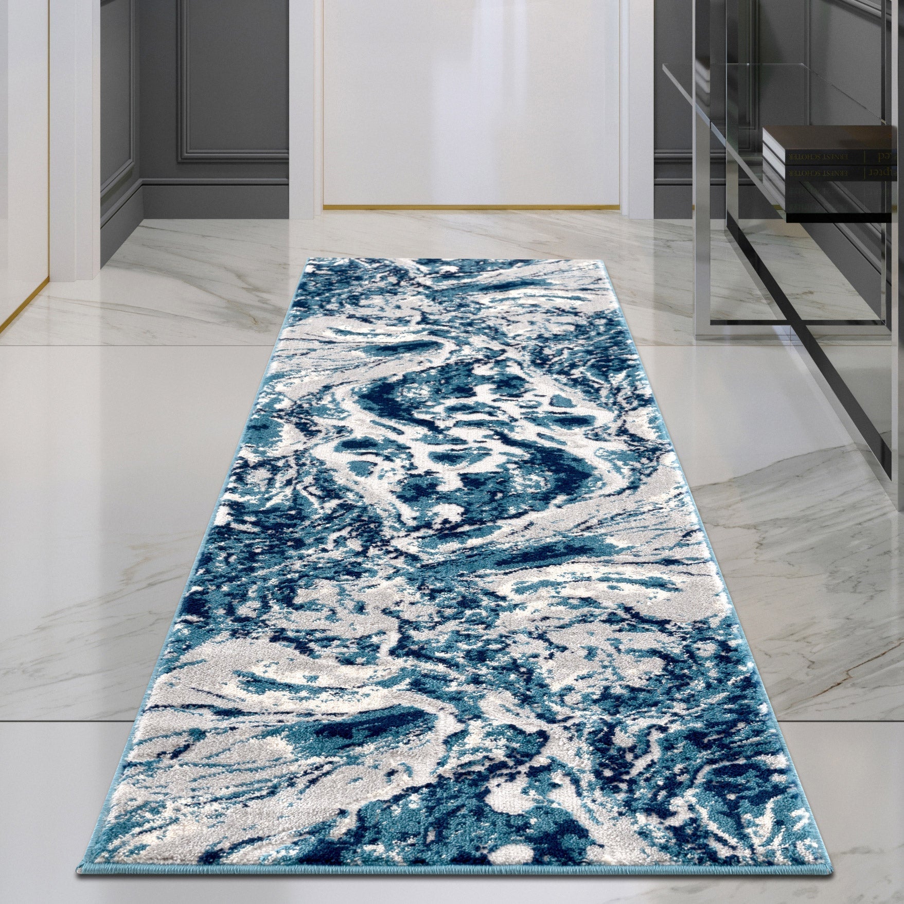 Indoor/Outdoor Rug Collection, Blue