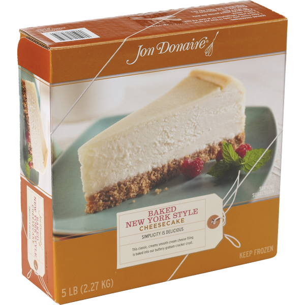 Jon Donaire 10" New York Cheesecake, 16 Slices