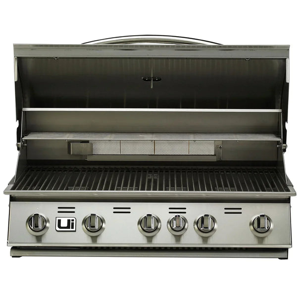 Stainless Steel 38" 5-burner Drop-in Grill