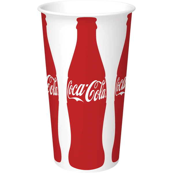 Coca-Cola Paper Cold Cups, 20 oz, 600 ct