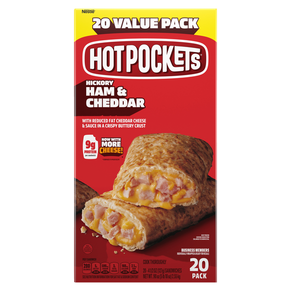 Hickory Ham and Cheddar, 4.5 oz, 20 ct