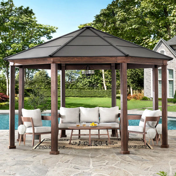 14.9' x 14.9’ Daybreak Octagon Gazebo