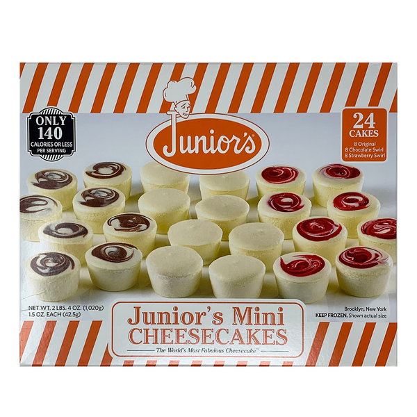 Mini Cheesecakes, Variety Pack, 1.5 oz, 24 ct