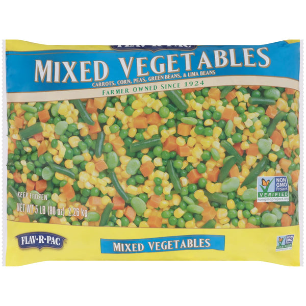 Classic Mixed Vegetables, 5 lbs