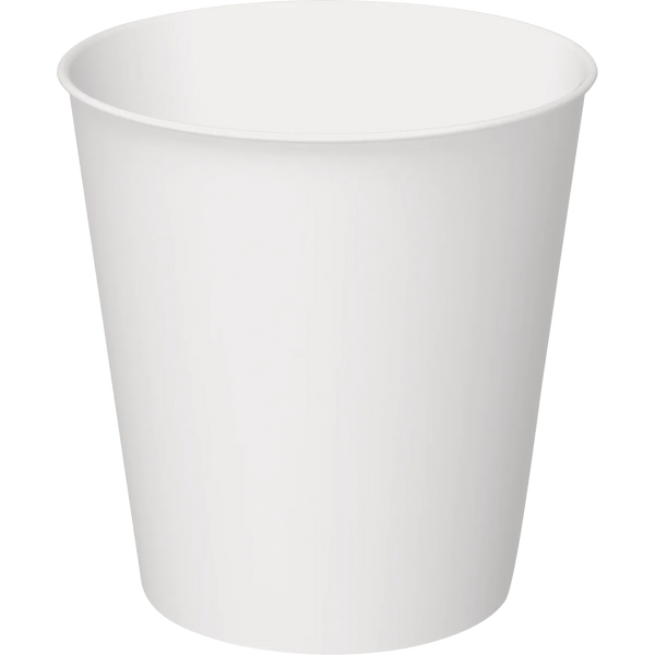 Paper Hot Cups, Carte Blanc White, 10 oz, 600 ct