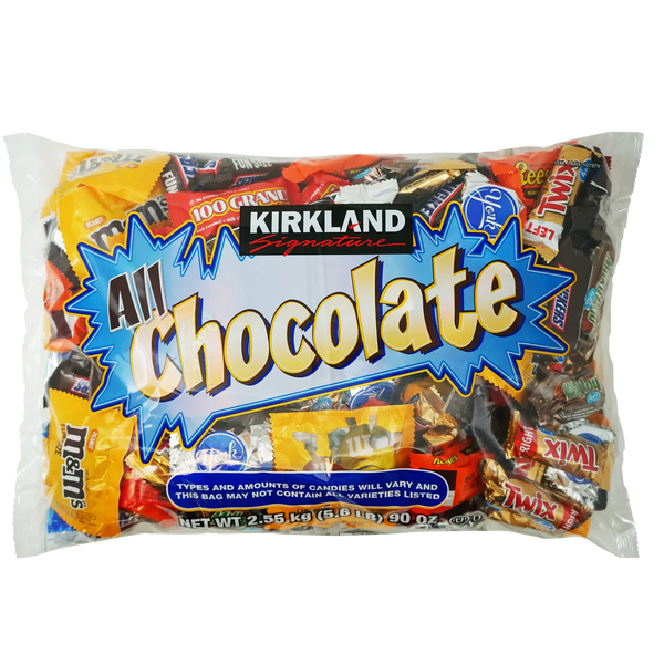 All Chocolate Bag, Variety Pack, 90 oz