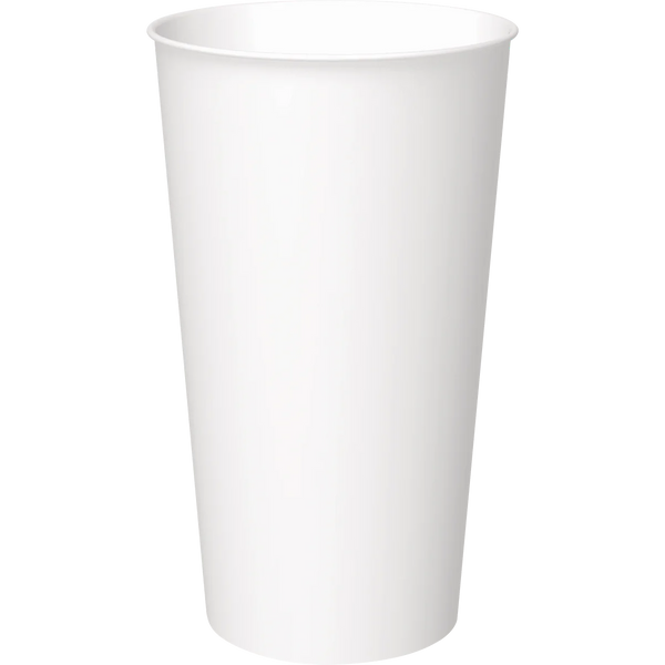 Paper Hot Cups, Carte Blanc White, 20 oz, 500 ct