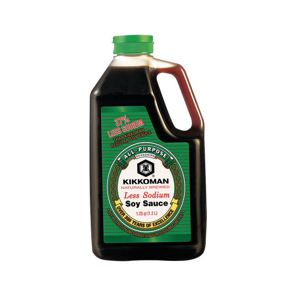 Soy Sauce, Less Sodium, 64 oz