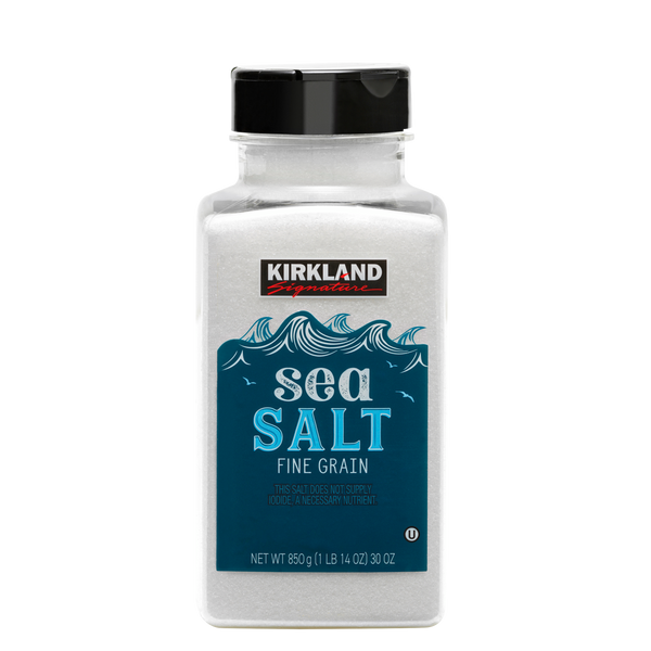 Pure Sea Salt, Fine Grain, 30 oz