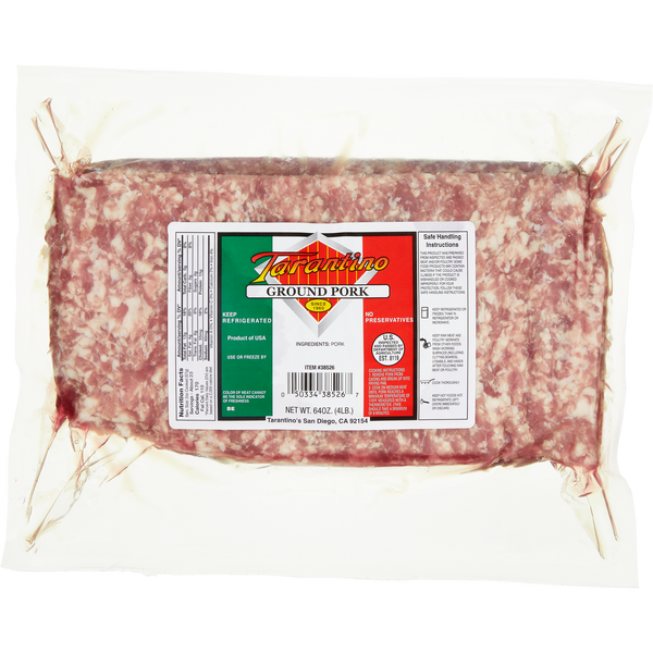 Ground Pork, 4 lbs