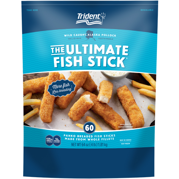 The Ultimate Fish Stick, Wild Alaskan Pollock, 60 ct