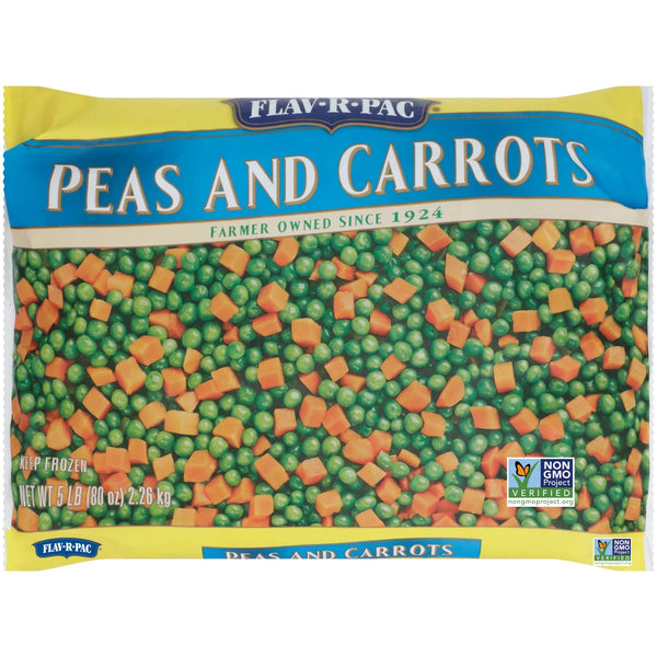 Flav-R-Pac Peas & Carrots, 5 lbs