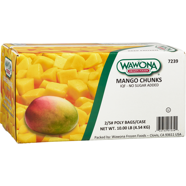 Wawona Mango Chunks, 10 lbs