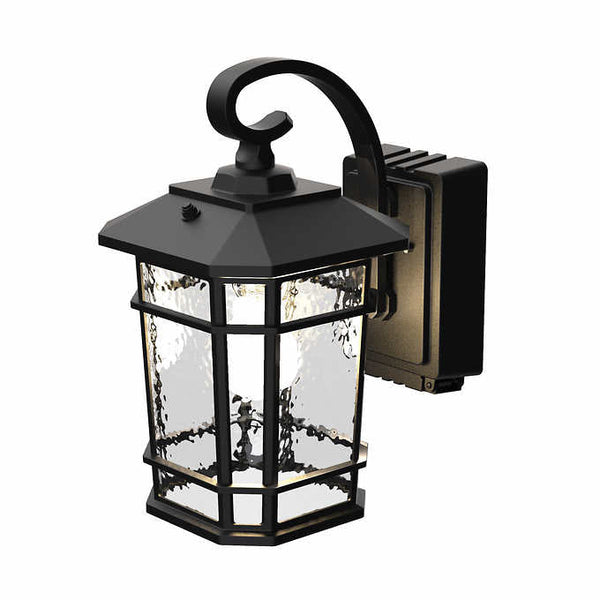 Koda Outdoor LED Wall Lantern with Power Outlet