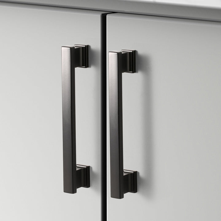 Hexa Series Modern 5 In. Rectangular Cabinet Handle Pull from  Collection