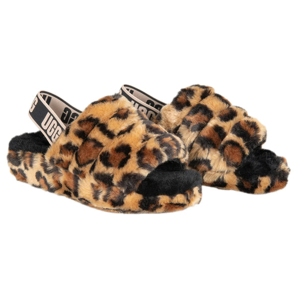 Ladies' Fluff Yeah Slide Spotty Slipper