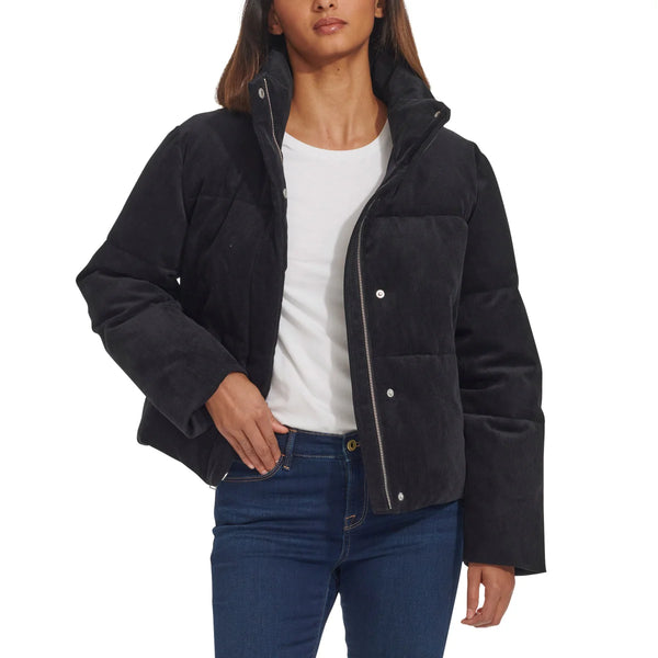 Ladies' Corded Puffer Jacket