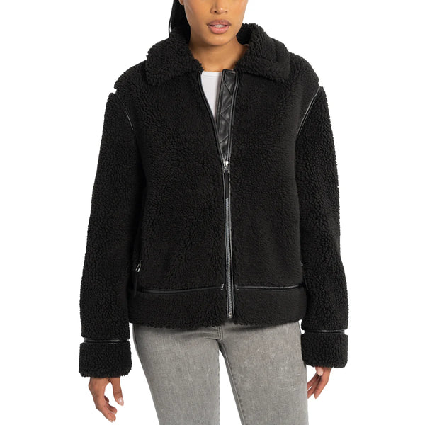 Ladies' Moto Shearling Jacket