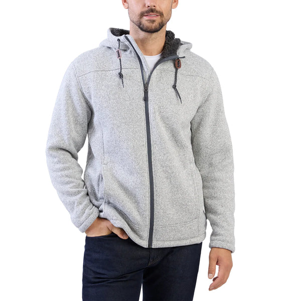 Men's Fleece Lined Full Zip Hoodie