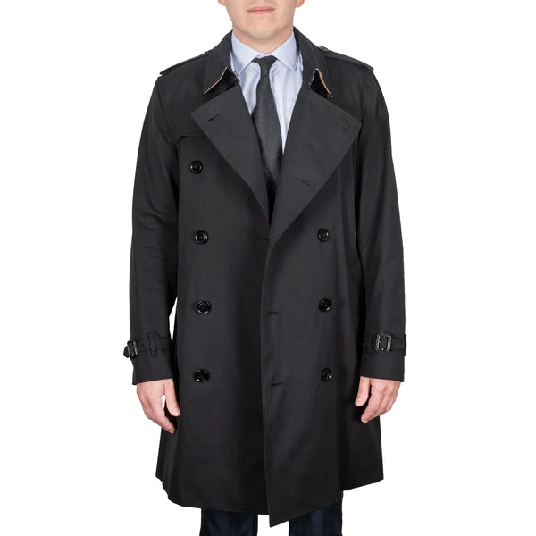 Men's Mid Length Kensington Jacket, Black